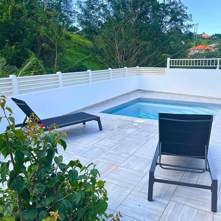 Bas De Villa Avec Piscine Privee - Bleu Azur Riviere-Salee Luaran gambar
